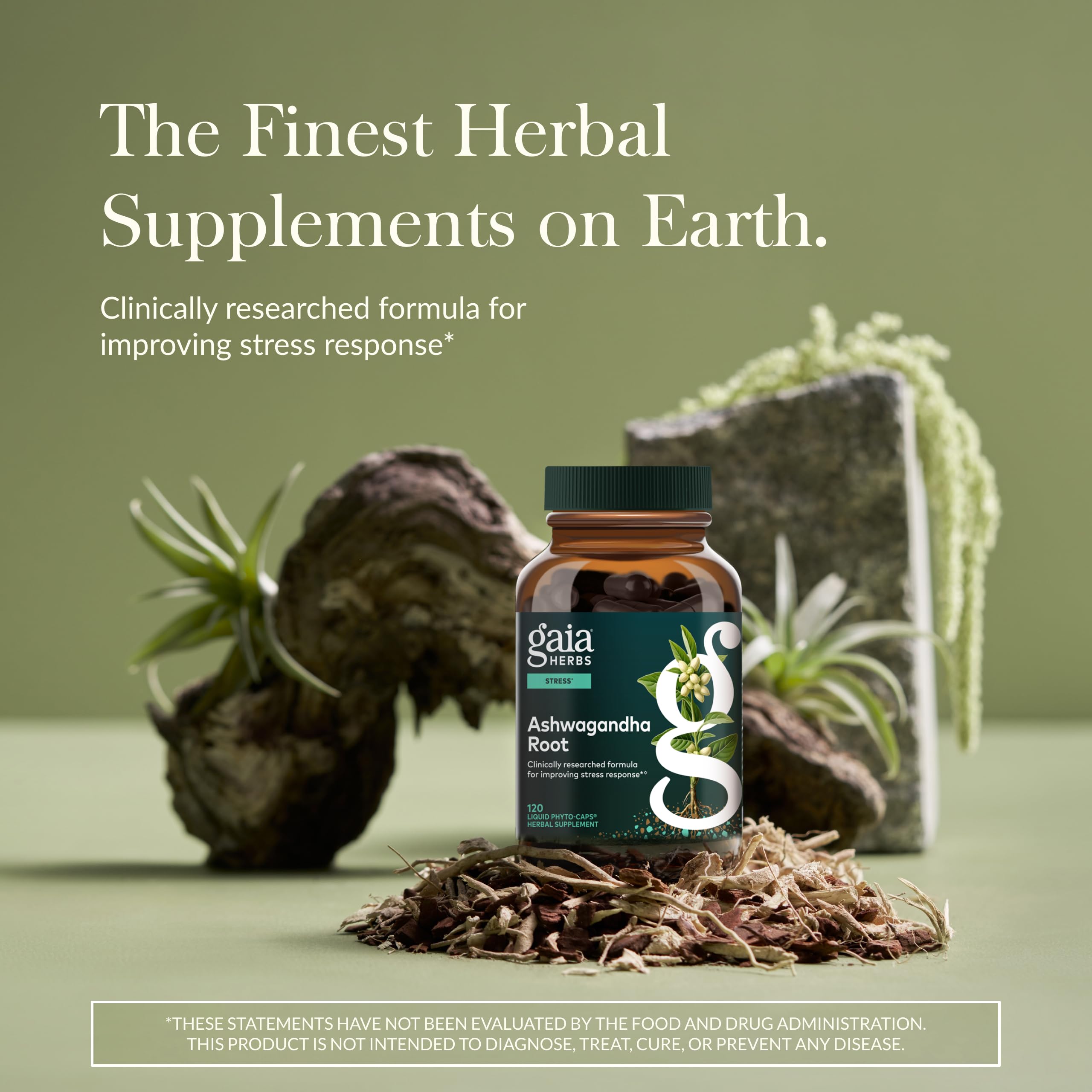 Gaia Herbs Ashwagandha Root - Stress Relief & Sleep Support* - 120 Vegan Liquid Phyto-Caps & Thyroid Support - Support Healthy Metabolic Balance & Overall Well-Being* - 120 Vegan Liquid Phyto - Image 4